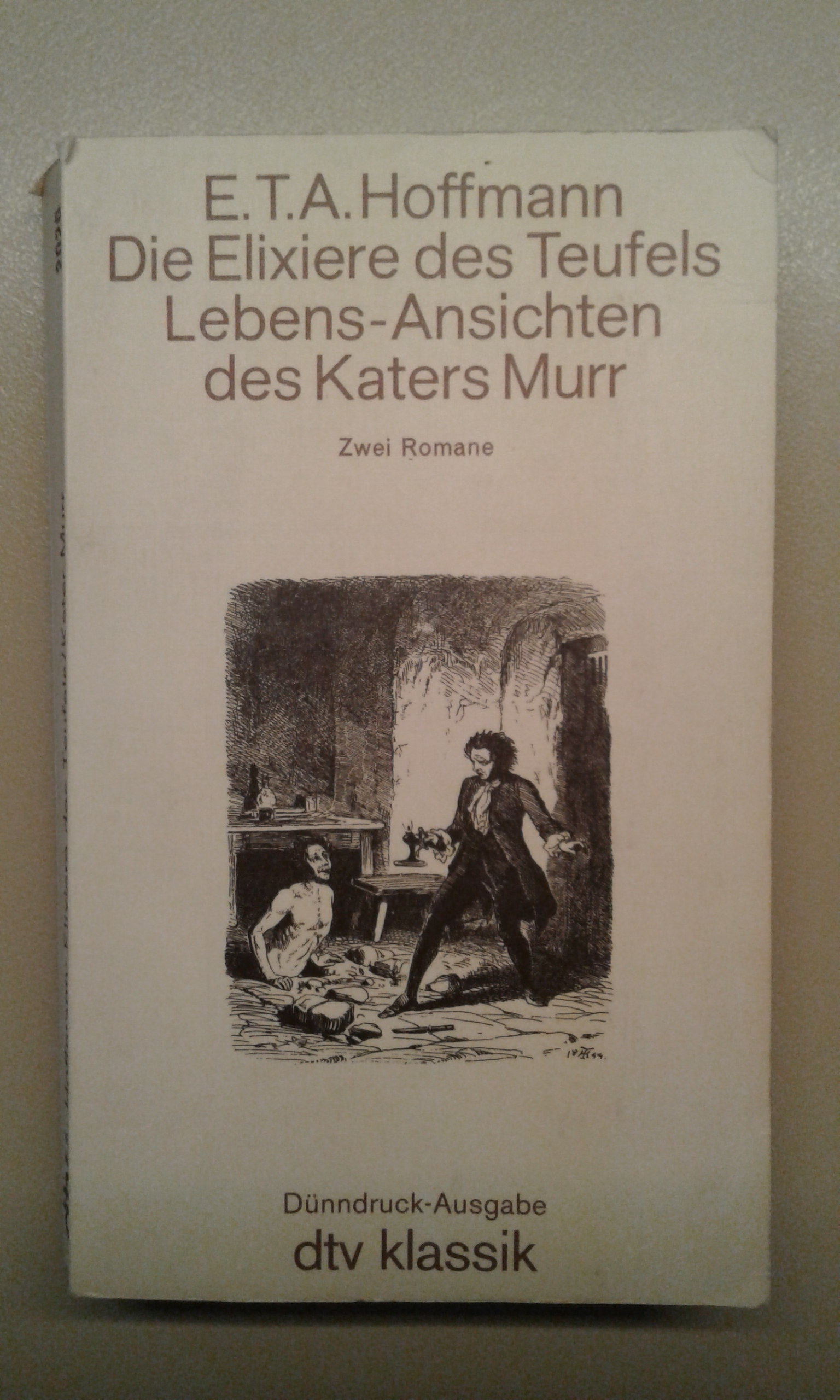 Hoffmann, Die Elixiere des Teufels, Lebens-Ansichten des Katers Murr