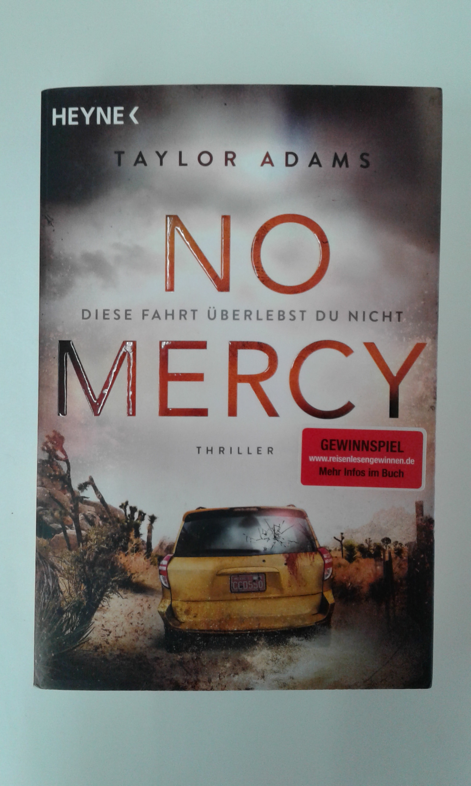 Adams, No mercy.