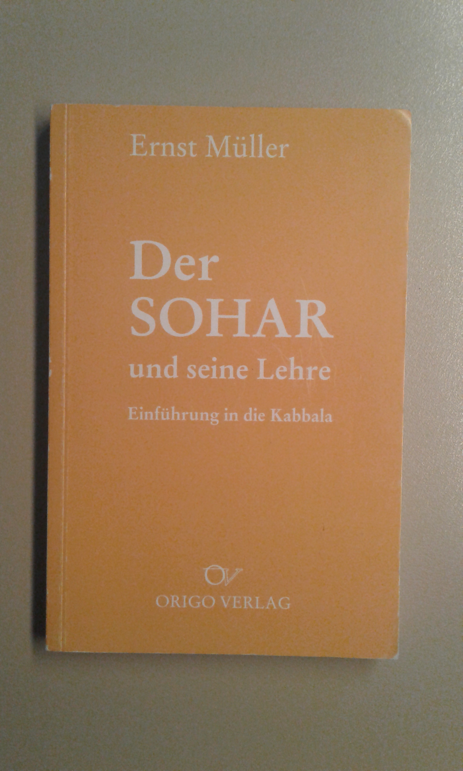 Müller, Der Sohar und seine Lehre.