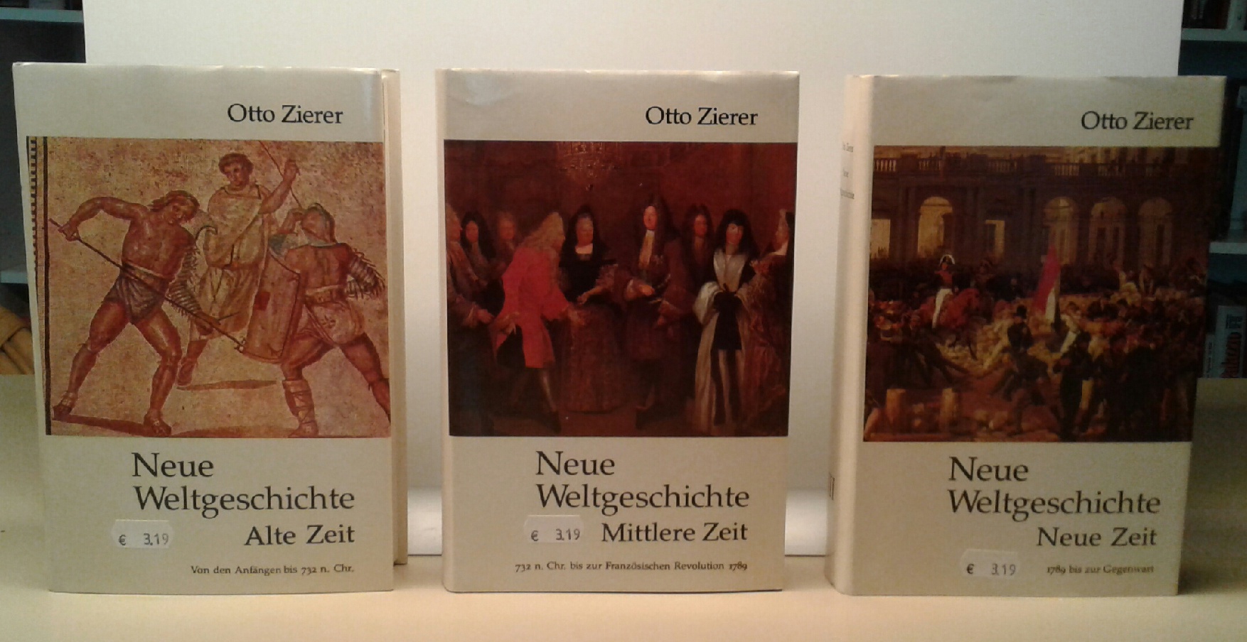 Zierer, Neue Weltgeschichte (Bände 1 - 3 )