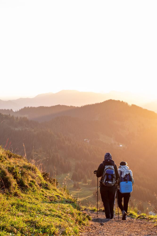 Wandern und Survival