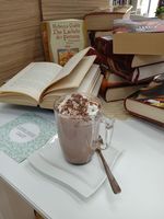 Tasse heiße Schokolade
